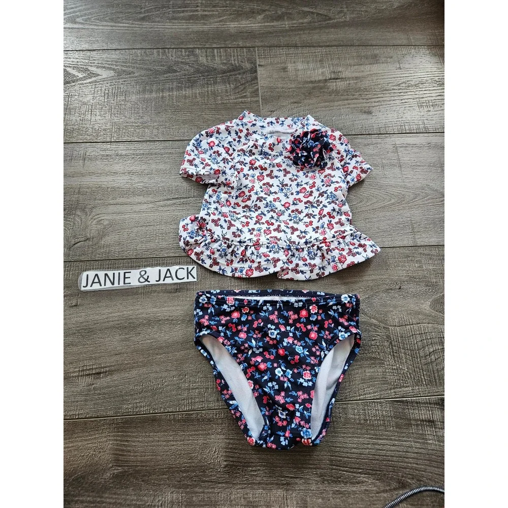 Janie‎ and jack baby girl swim suit 6-12 mos